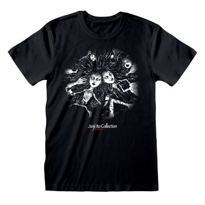 Junji-Ito T-Shirt  Schwarz Unisex Crawling