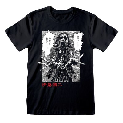 Junji Ito T-Shirt  Schwarz Unisex Ghoul