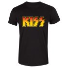 KISS T-Shirt  Schwarz Unisex Logo (unisex)