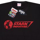 Marvel Comics T-Shirt  Schwarz Unisex Stark Industries