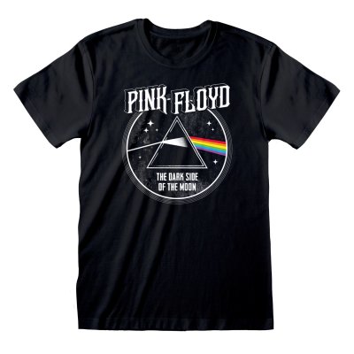 Pink Floyd T-Shirt  Schwarz Unisex DSOTM Retro