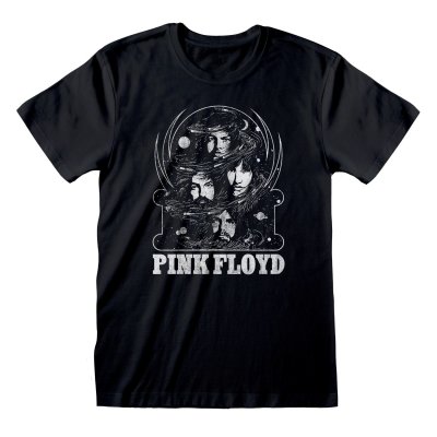 Pink Floyd T-Shirt  Schwarz Unisex Retro Style