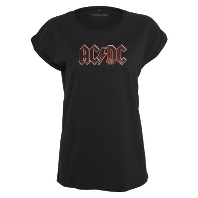 Ladies AC/DC Voltage Tee black