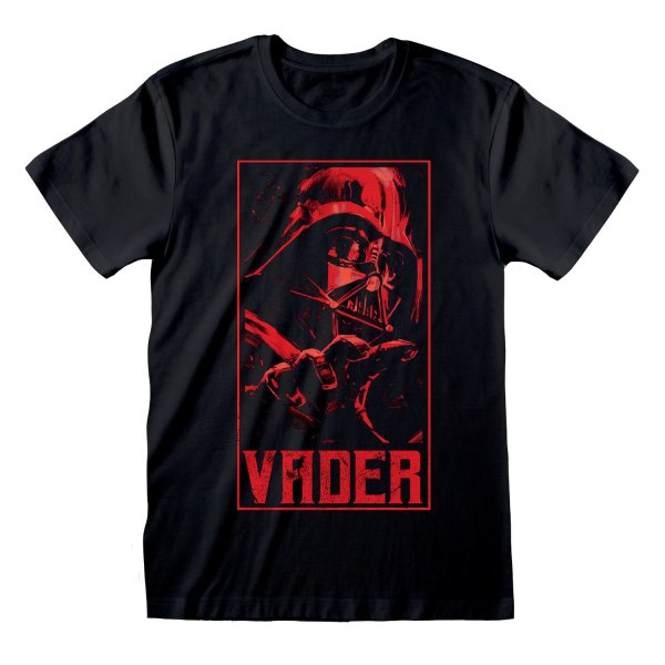 Star Wars Kenobi T-Shirt  Schwarz Unisex Vader