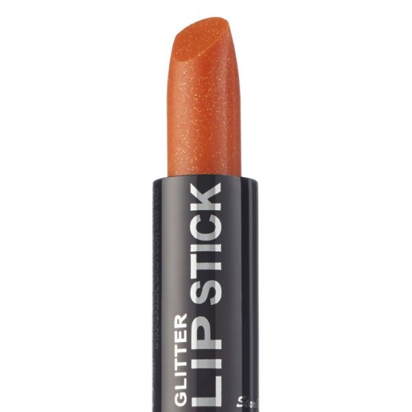 Lippenstift-orange-glitter