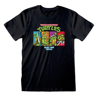 Teenage Mutant Ninja Turtles T-Shirt  Schwarz Unisex...