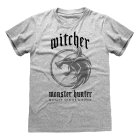 Witcher T-Shirt  Grau Unisex Monster Hunter